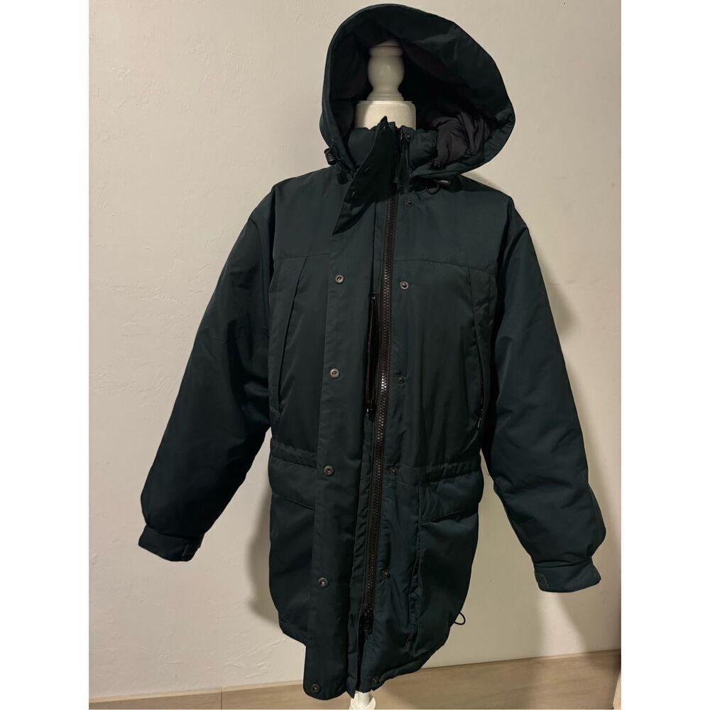 Eddie Bauer Goose down greed hoodie jacket M